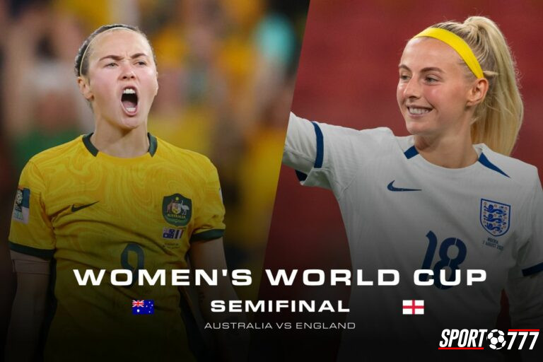 ไฮไลท์ฟุตบอล FIFA Women World Cup ออสเตรเลีย vs อังกฤษ 1:3